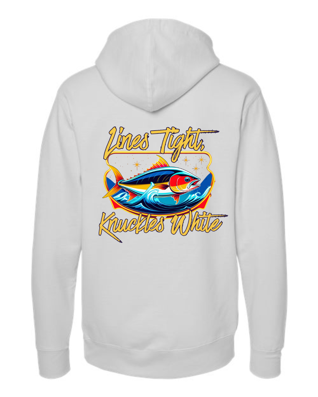 Lines Tight, Knuckles White Sweatshirt